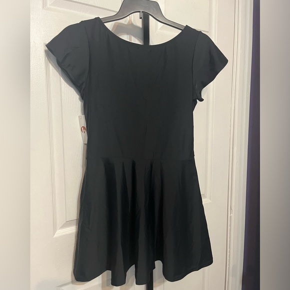 HONEY MARK PEPPER DRESS WOMEN’S SWIM DRESS BLACK NWT HONEYMARK VARIOUS SIZES #2 - Picture 2 of 5